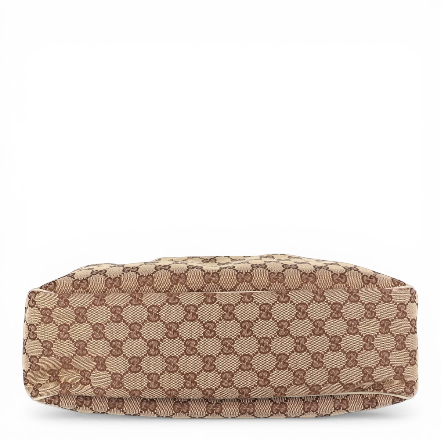 Gucci Schultertasche GG beige