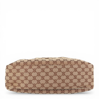 Gucci Schultertasche GG beige