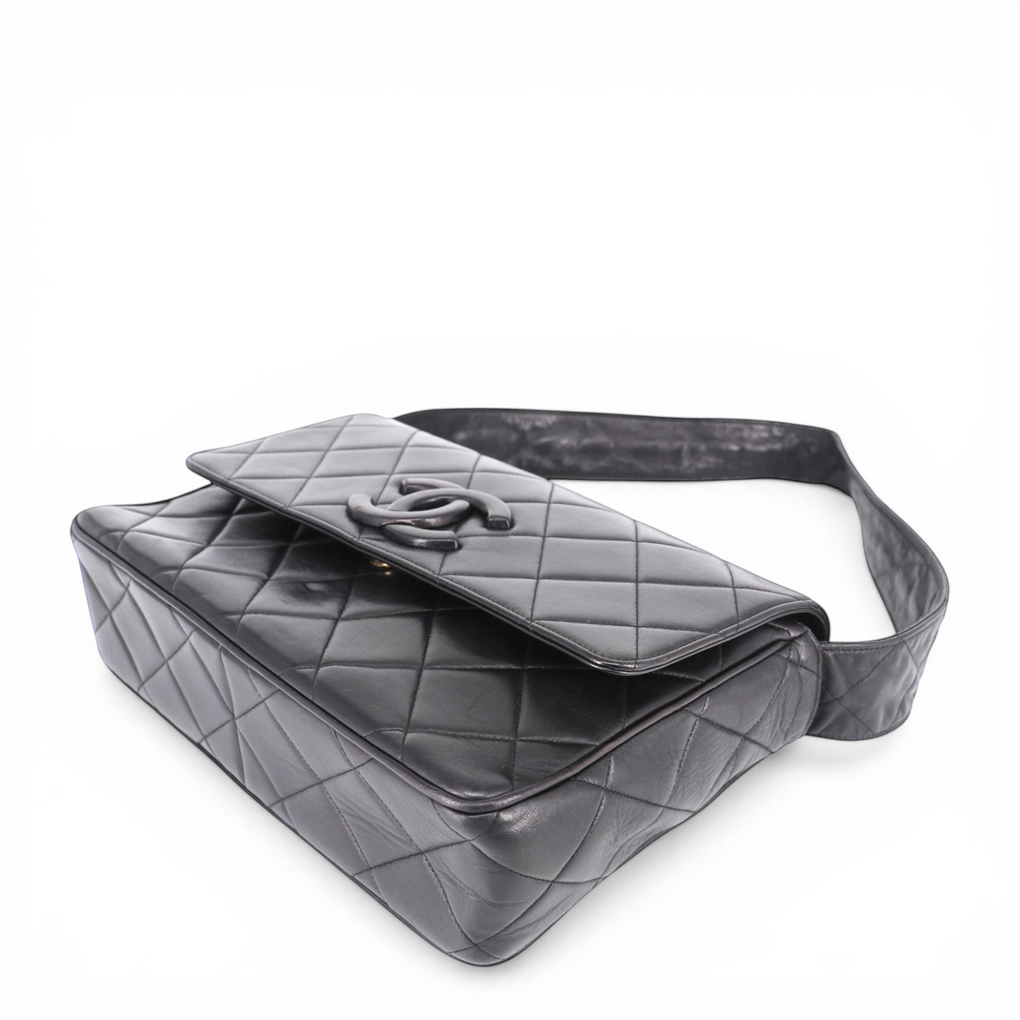 Chanel CC Flap messenger schwarz