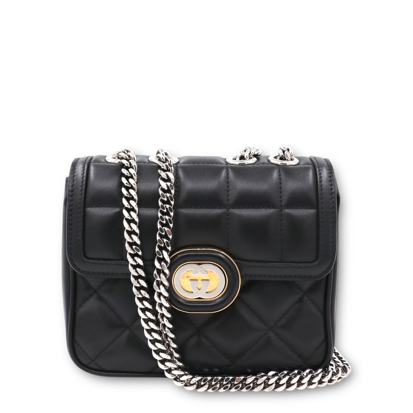 Gucci Deco mini Tasche schwarz