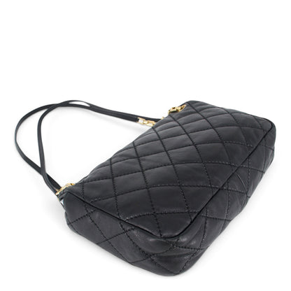 Chanel Wild Stitch Chain Flap schwarz GHW