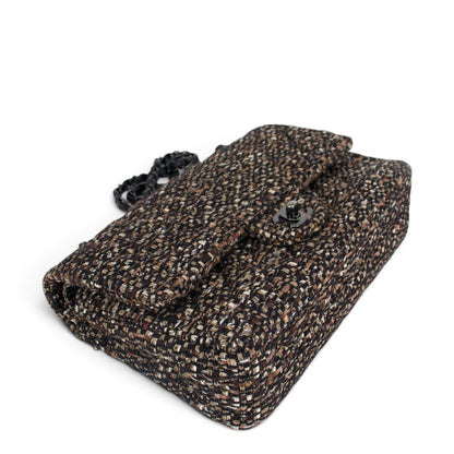 Chanel Timeless Medium double flap tweed