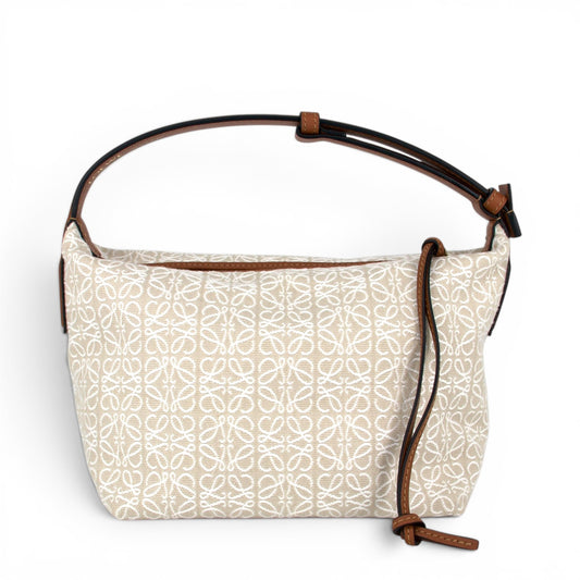 Loewe Cubi Anagram beige