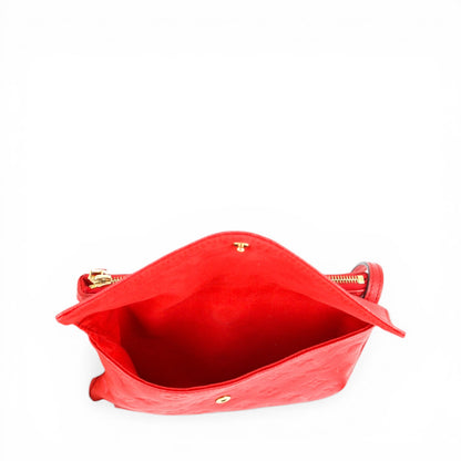 Louis Vuitton Twice empreinte rot