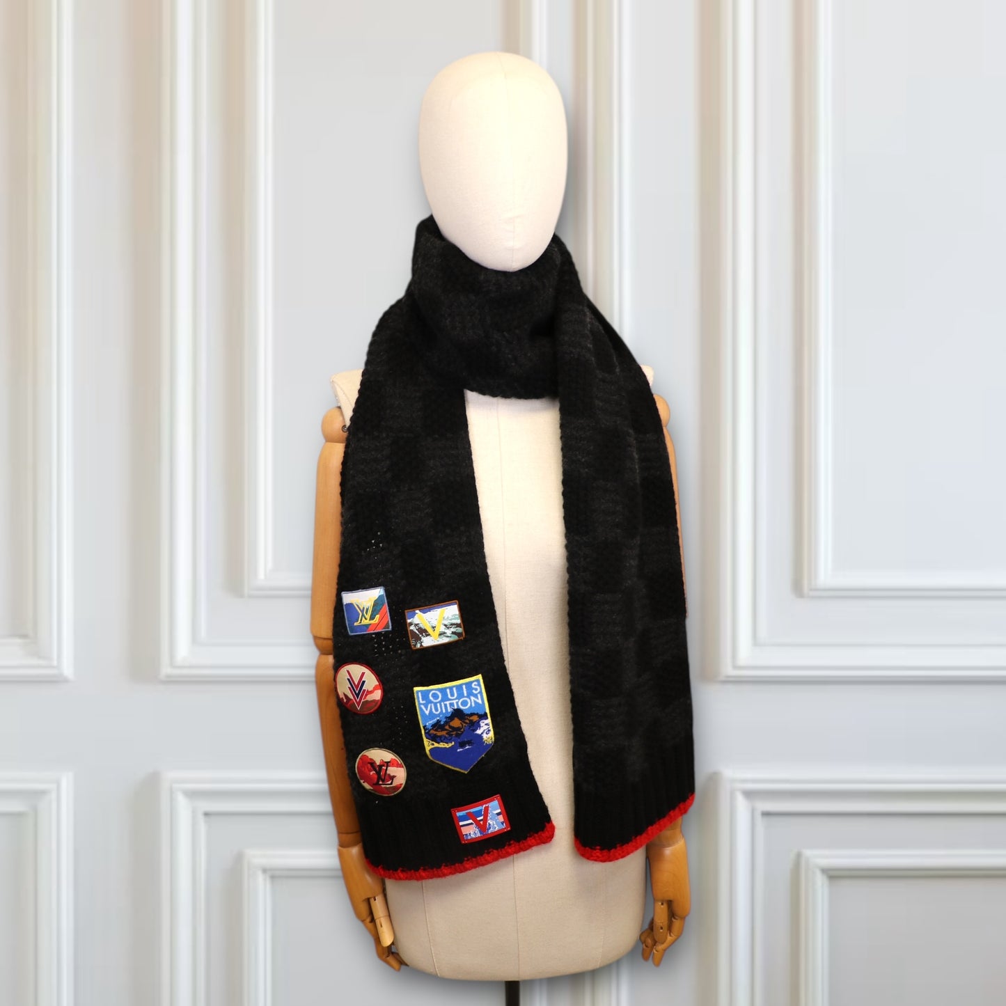 Louis Vuitton Strickschal Kaschmir