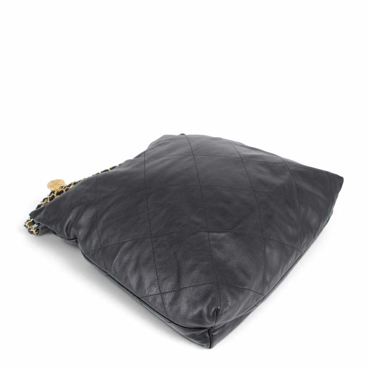 Chanel Medium 22 schwarz GHW