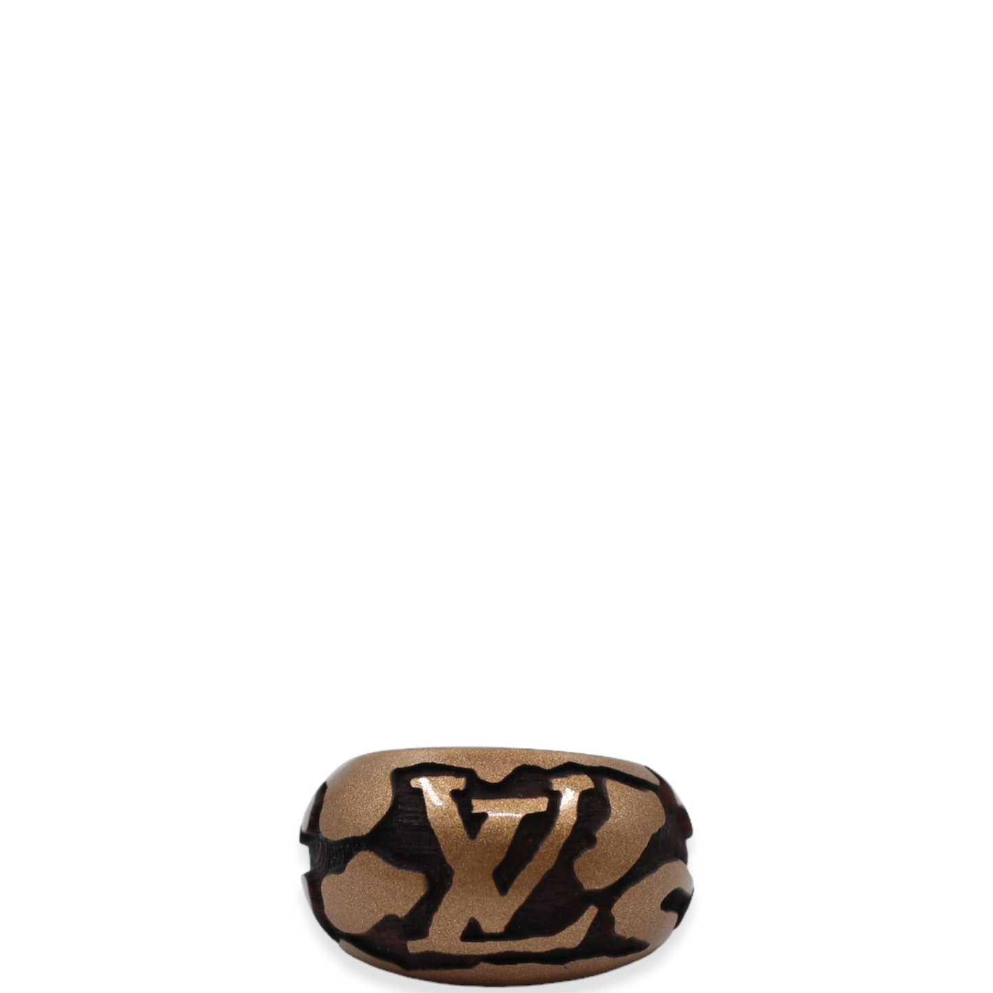 Louis Vuitton Leomonogram Ring braun